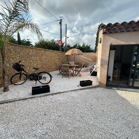 Charmant Studio Dans Villa - Jardin Privatif . La Seyne-sur-Mer Exterior foto