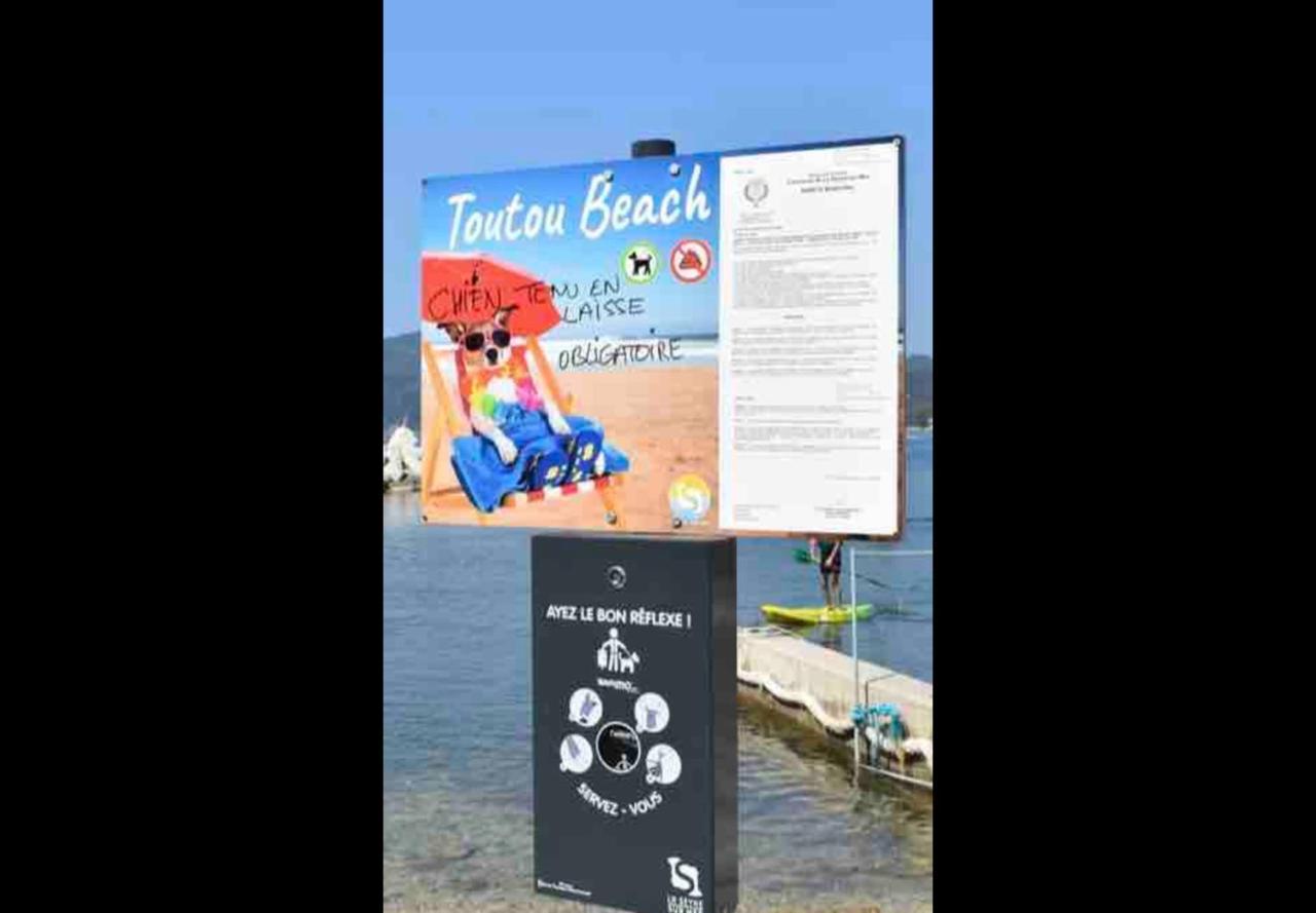 Charmant Studio Dans Villa - Jardin Privatif . La Seyne-sur-Mer Exterior foto